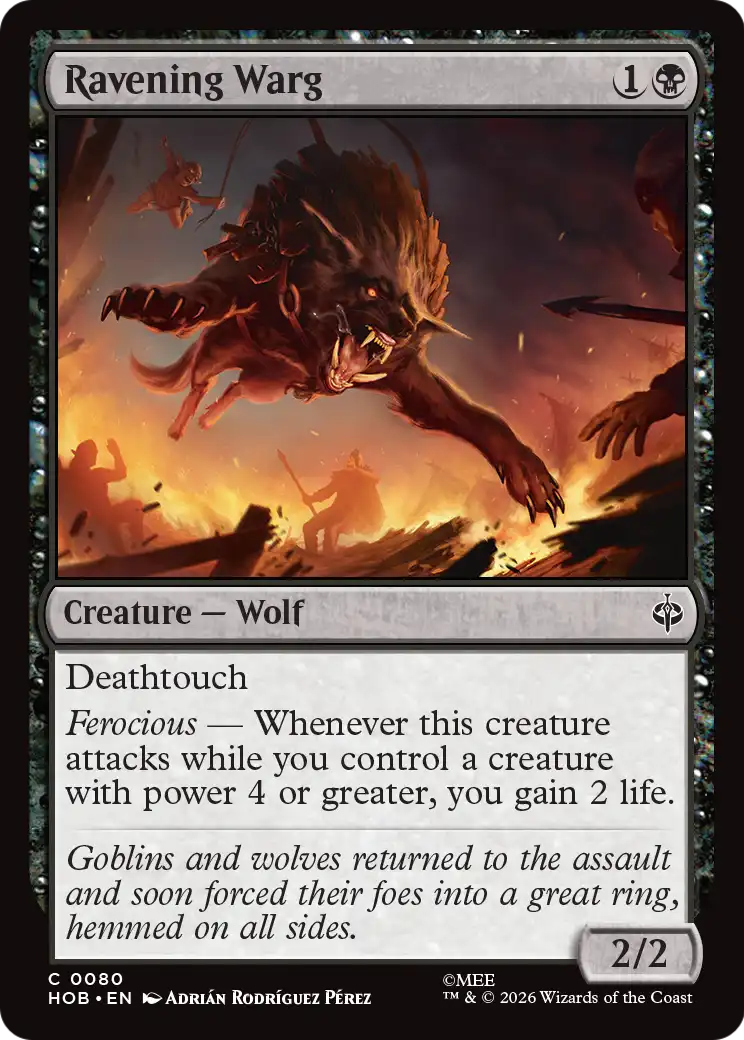 Ravening Warg (HOB) #80 [EN/N]