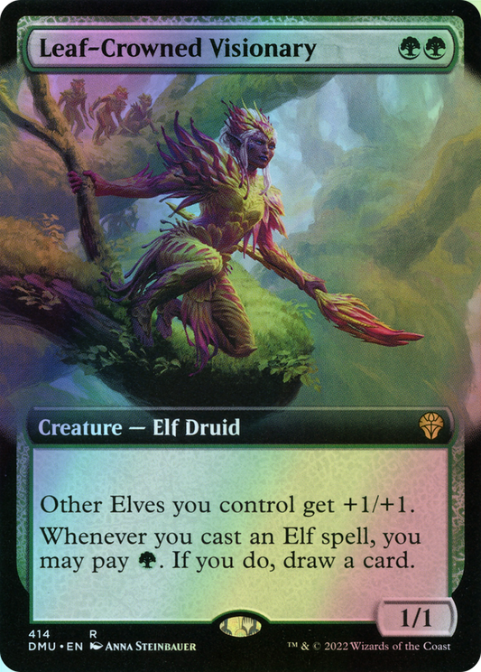 Leaf-Crowned Visionary (DMU) #414 [EN/F] s/o