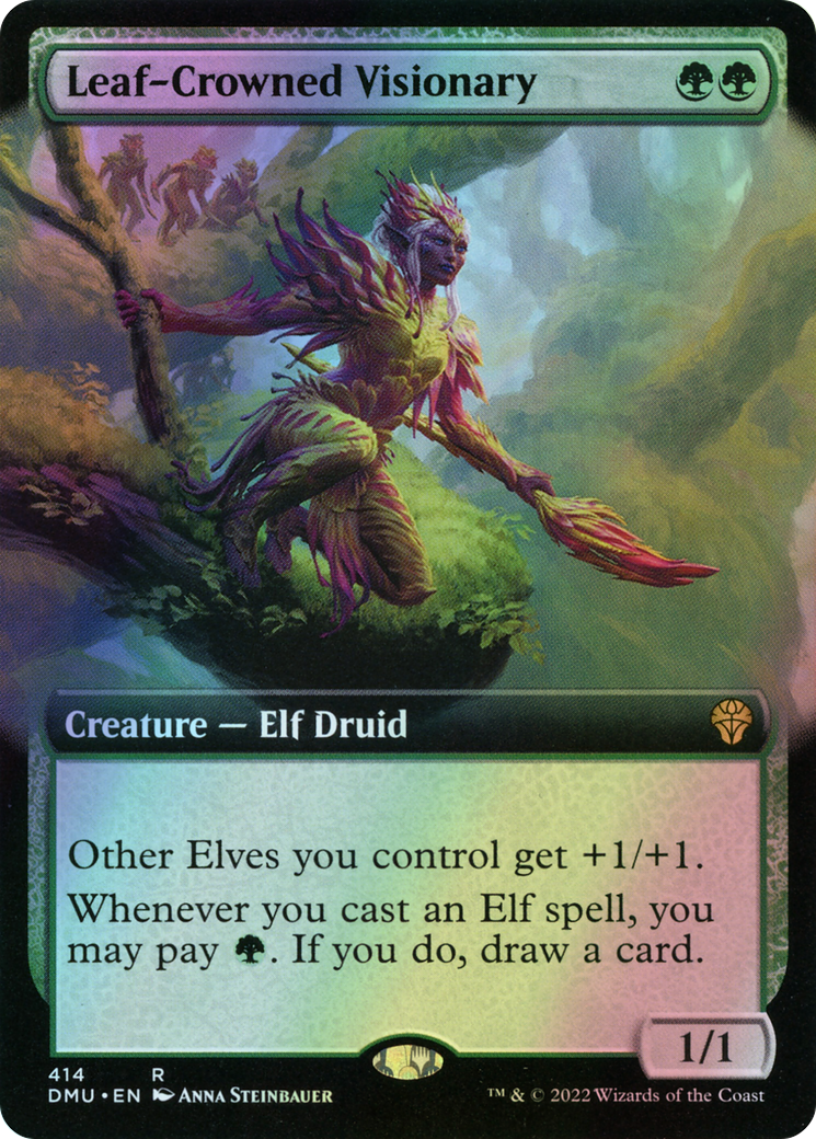 Leaf-Crowned Visionary (DMU) #414 [EN/F] s/o
