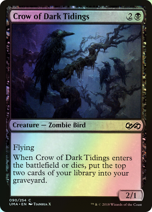 Crow of Dark Tidings (UMA) #90 [EN/F]