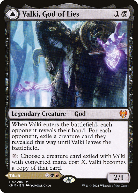 Valki, God of Lies // Tibalt, Cosmic Impostor (KHM) #114 [EN/N]