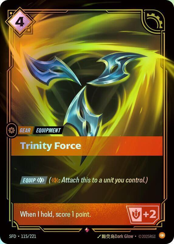 Trinity Force (SFD) #115 [EN/F] s/o