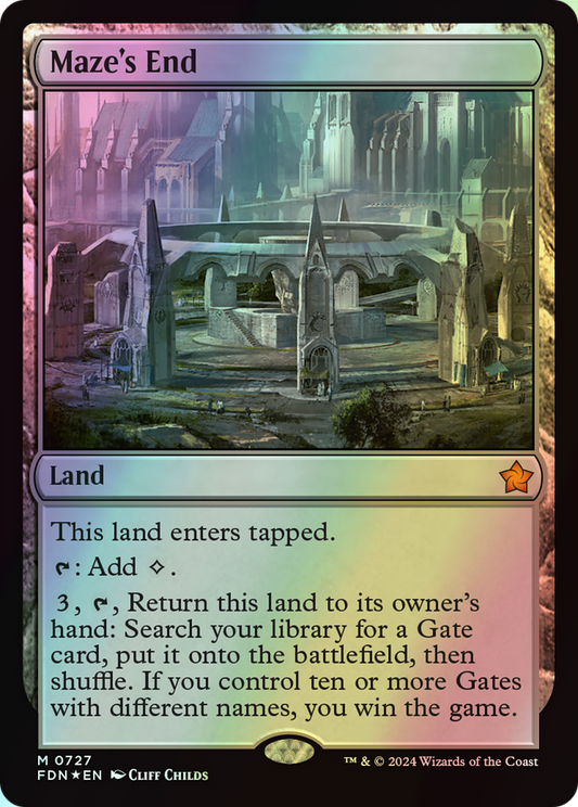 Maze's End (FDN) #727 [EN/F] s/o