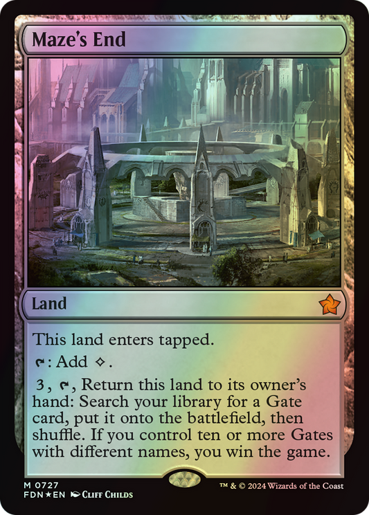 Maze's End (FDN) #727 [EN/F] s/o