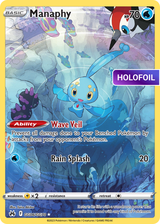 Manaphy (CRZ:GG) #GG06 [EN/H] s/o