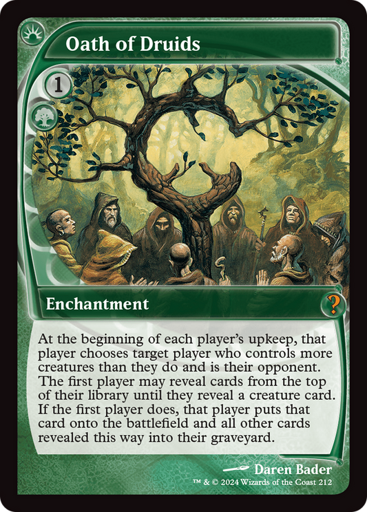 Oath of Druids (MB2) #212 [EN/N]