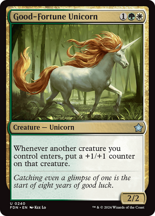 Good-Fortune Unicorn (FDN) #240 [EN/N]