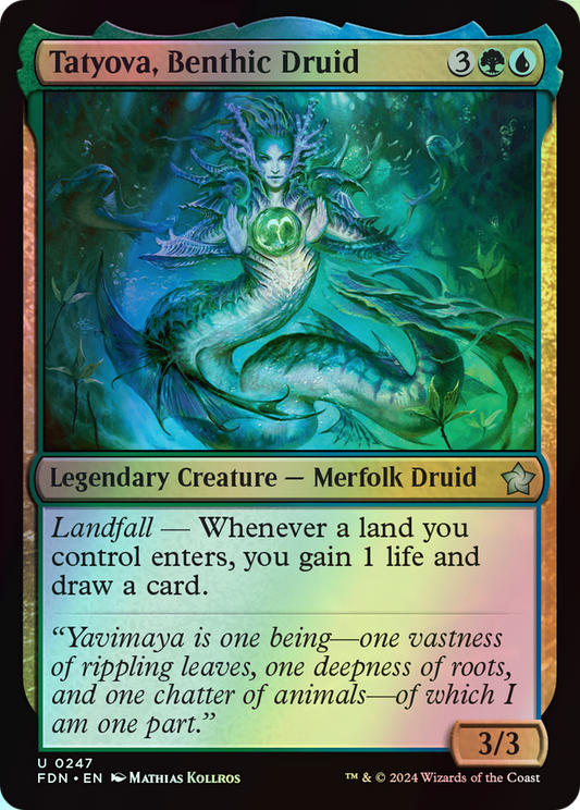 Tatyova, Benthic Druid (FDN) #247 [EN/F]