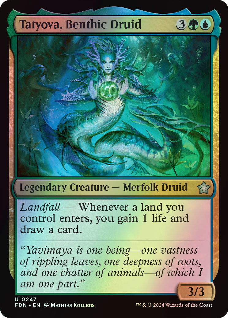 Tatyova, Benthic Druid (FDN) #247 [EN/F]