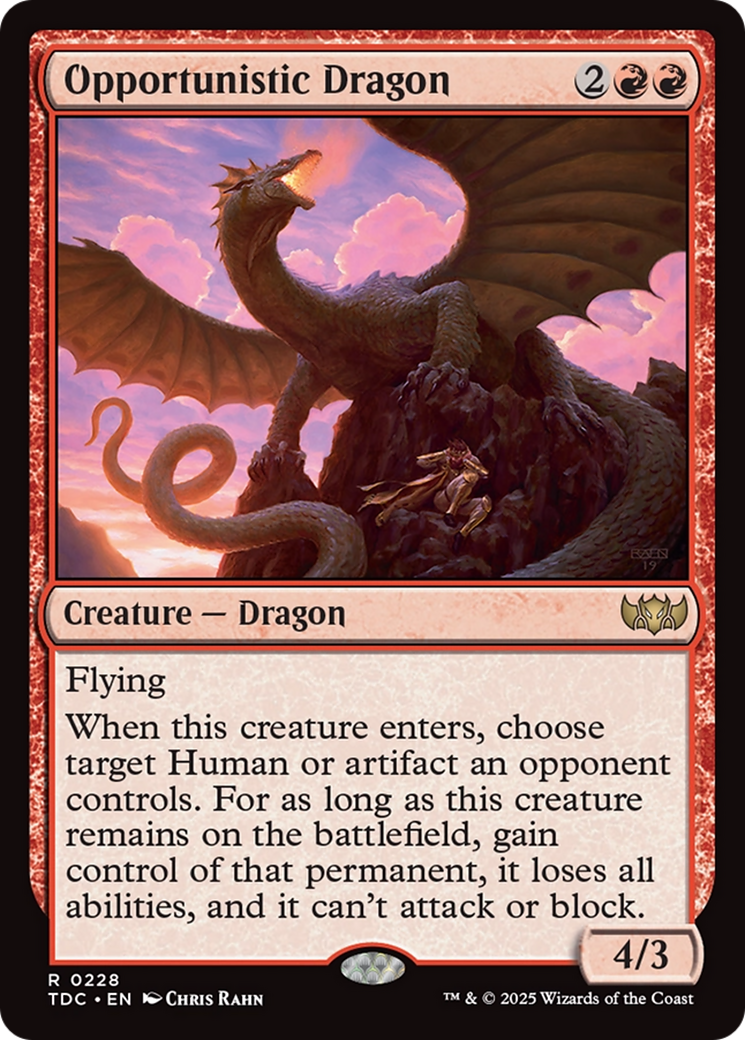 Opportunistic Dragon (TDC) #228 [EN/N]