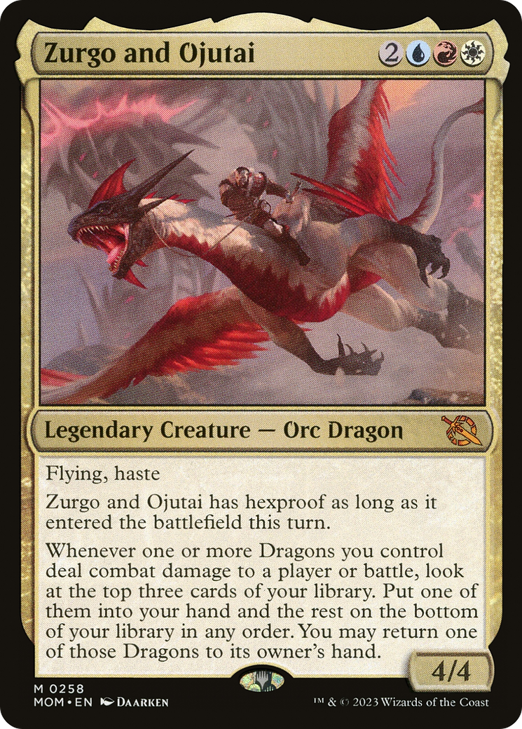 Zurgo and Ojutai (MOM) #258 [EN/N] s/o