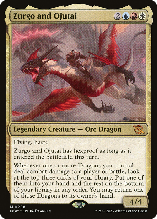 Zurgo and Ojutai (MOM) #258 [EN/N] s/o