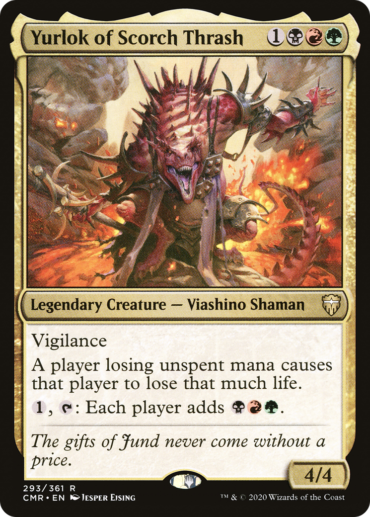 Yurlok of Scorch Thrash (CMR) #293 [EN/N]