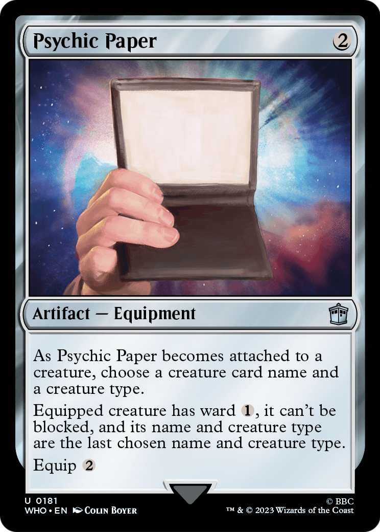 Psychic Paper (WHO) #181 [EN/N]
