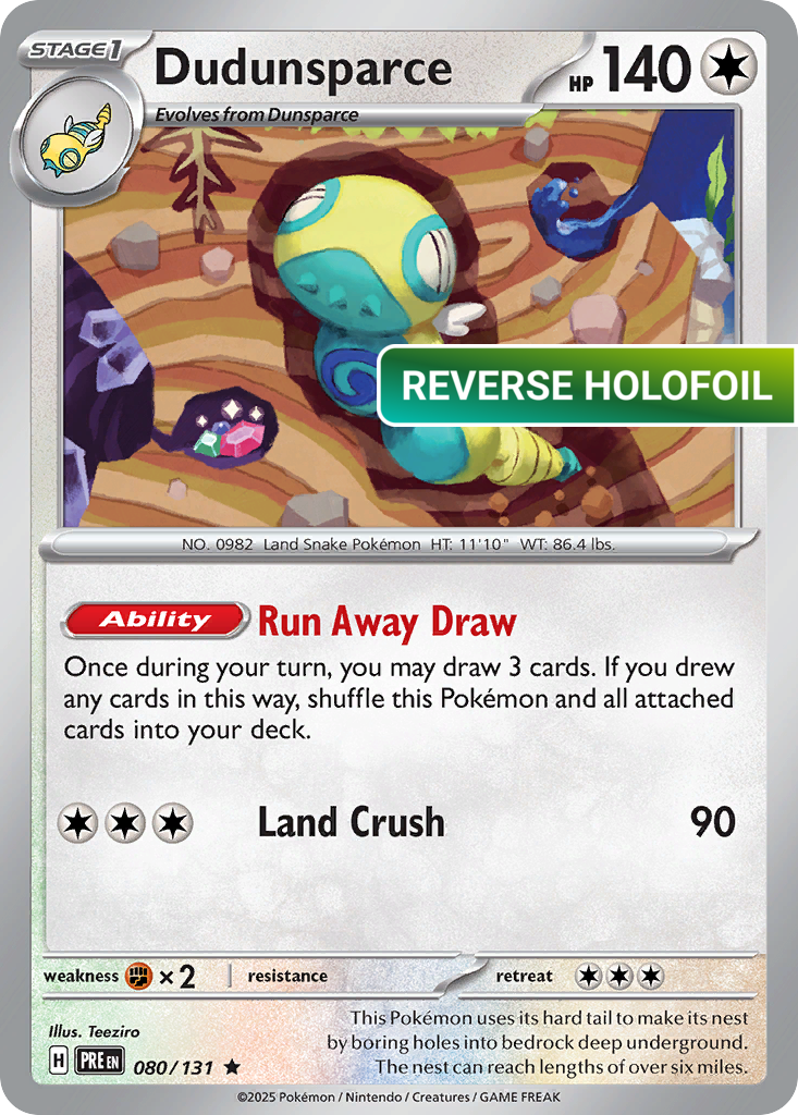 Dudunsparce (PRE) #80 [EN/R]