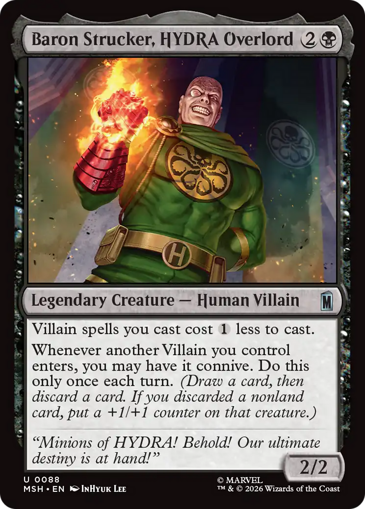 Baron Strucker, HYDRA Overlord (MSH) #88 [EN/N]
