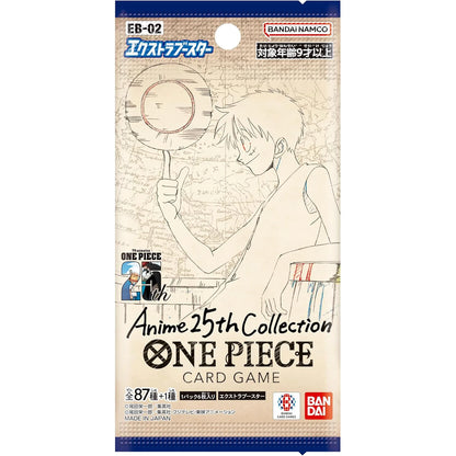 One Piece TCG EB02 Booster Pack English One Piece Anime 25th Collection