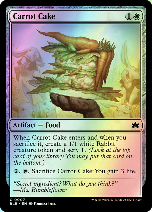 Carrot Cake (BLB) #7 [EN/F]