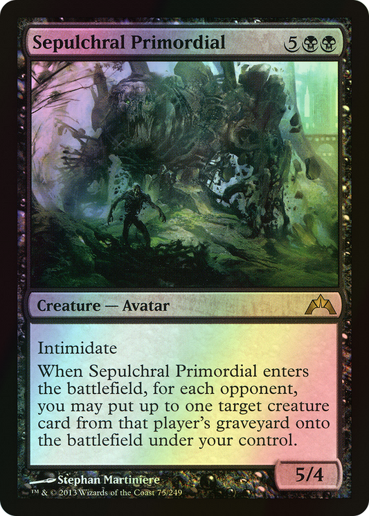 Sepulchral Primordial (GTC) #75 [EN/F]
