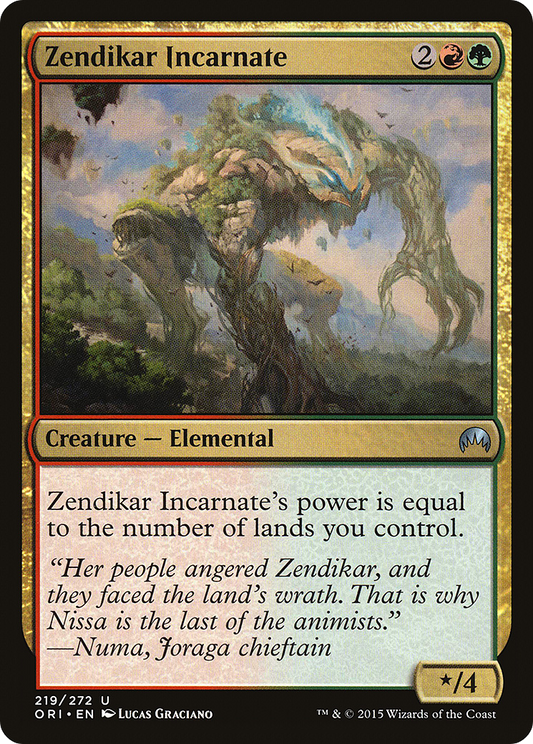 Zendikar Incarnate (ORI) #219 [EN/N] s/o