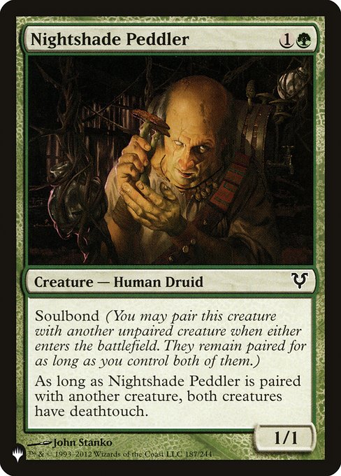 Nightshade Peddler (PLST) #AVR-187 [EN/N] s/o