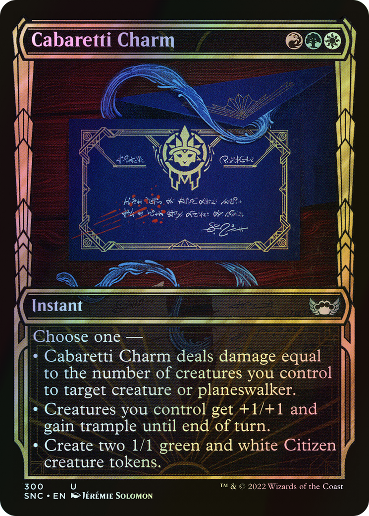 Cabaretti Charm (SNC) #300 [EN/F]