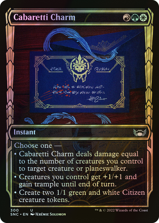 Cabaretti Charm (SNC) #300 [EN/F]