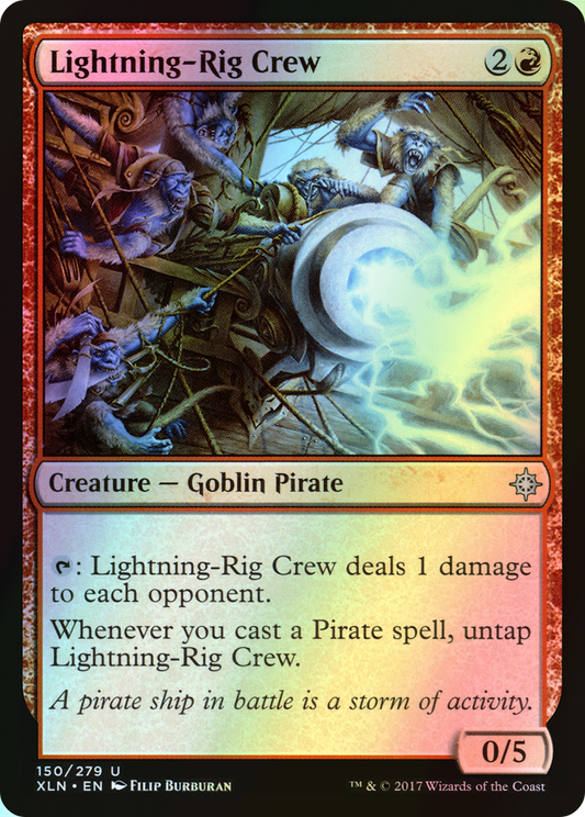 Lightning-Rig Crew (XLN) #150 [EN/F] s/o