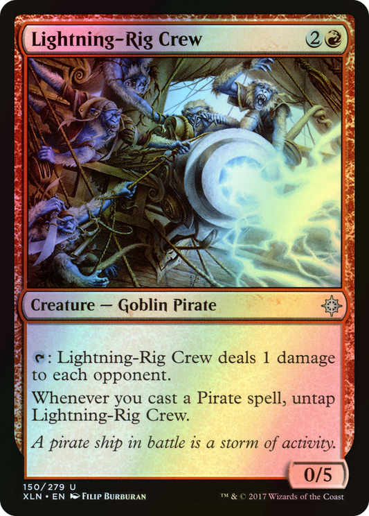 Lightning-Rig Crew (XLN) #150 [EN/F] s/o