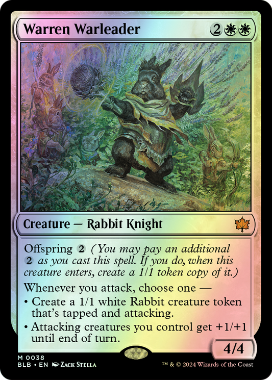 Warren Warleader (BLB) #38 [EN/F] s/o