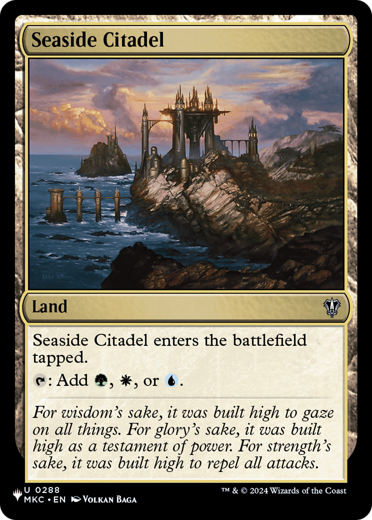 Seaside Citadel (PLST) #MKC-288 [EN/N]