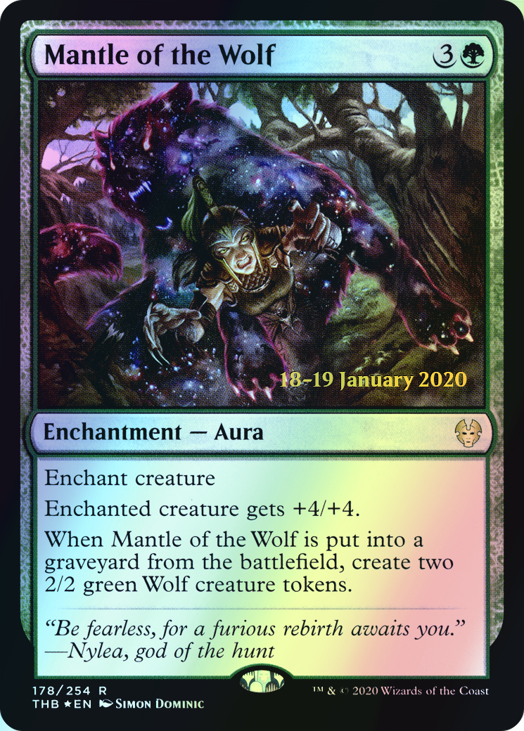 Mantle of the Wolf (PTHB) #178s [EN/F]