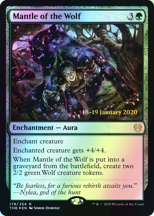 Mantle of the Wolf (PTHB) #178s [EN/F]