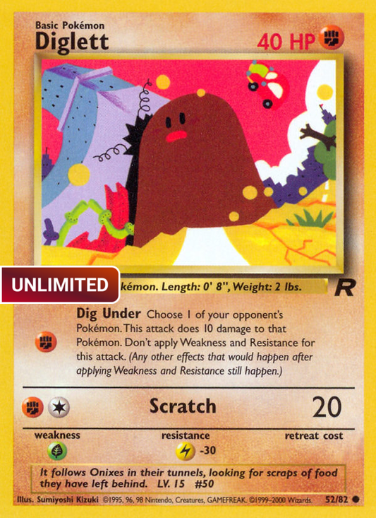 Diglett (TR) #52 [EN/U]