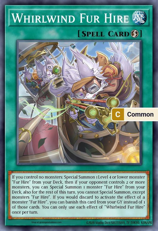 Whirlwind Fur Hire (BPRO-AE) #BPRO-AE062 [EN/C]