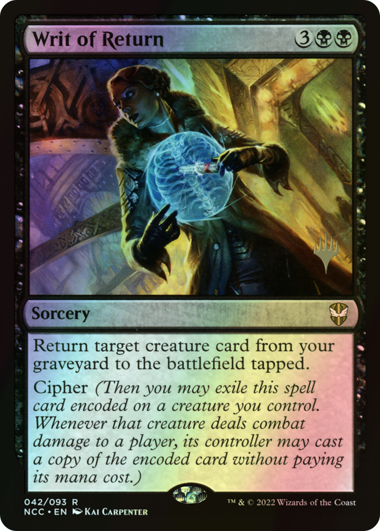 Writ of Return (PNCC) #42p [EN/F]