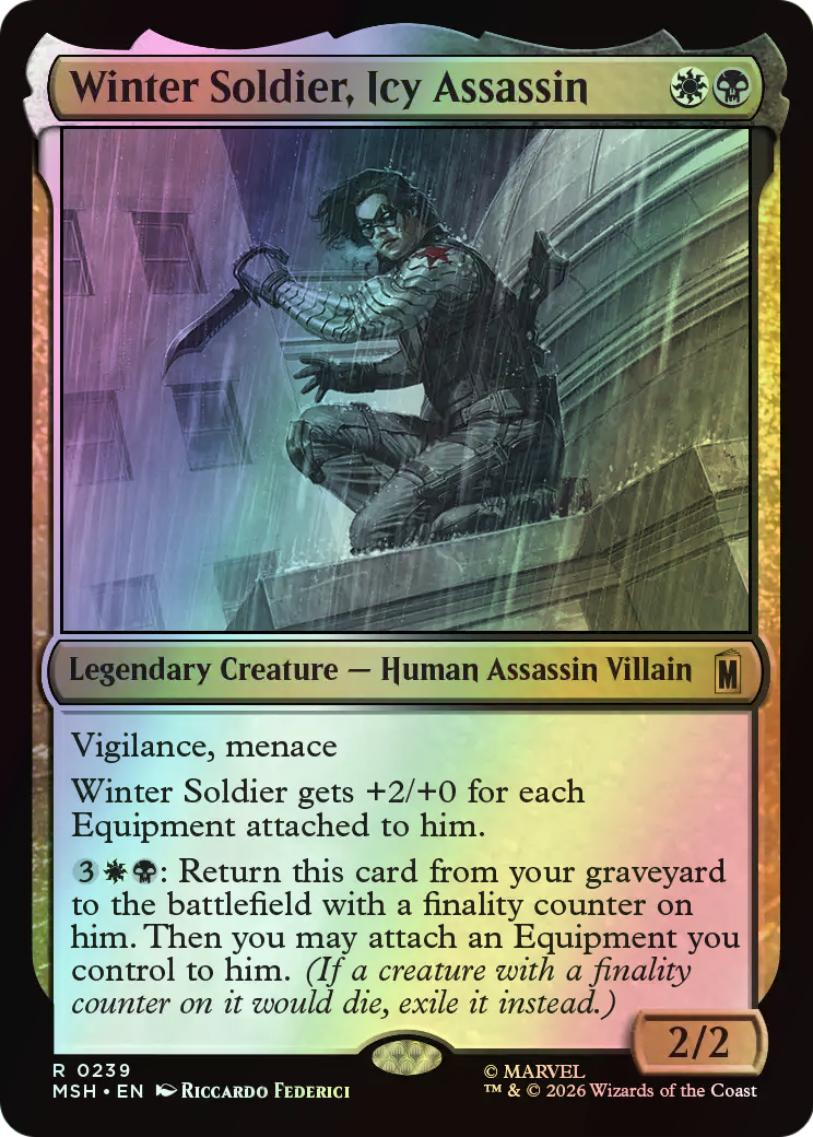 Winter Soldier, Icy Assassin (MSH) #239 [EN/F]