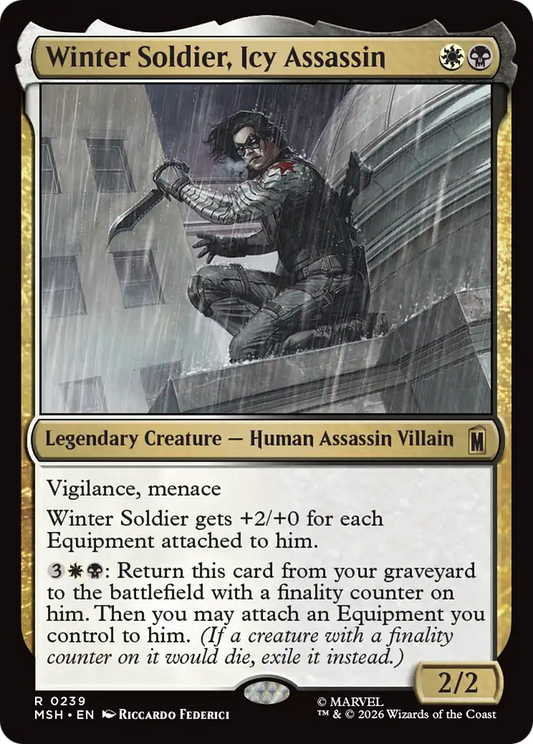 Winter Soldier, Icy Assassin (MSH) #239 [EN/N]