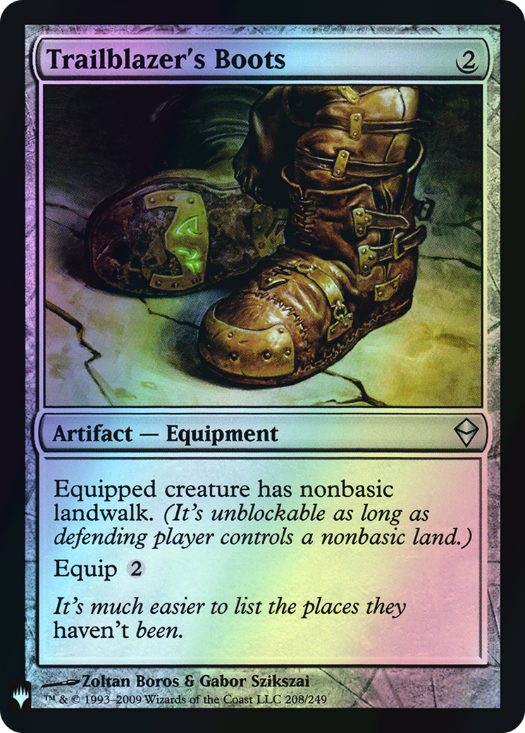 Trailblazer's Boots (PLST) #ZEN-208 [EN/F]