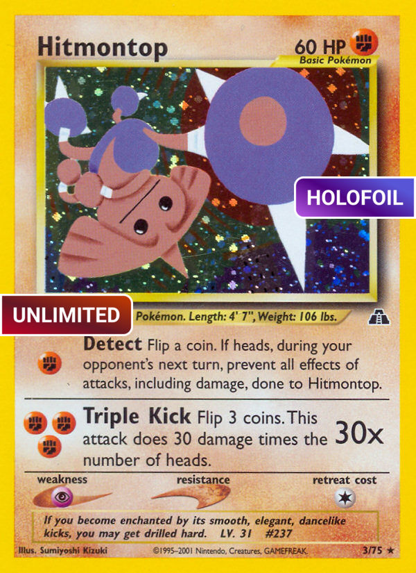 Hitmontop (3) (N2) #03 [EN/UH]