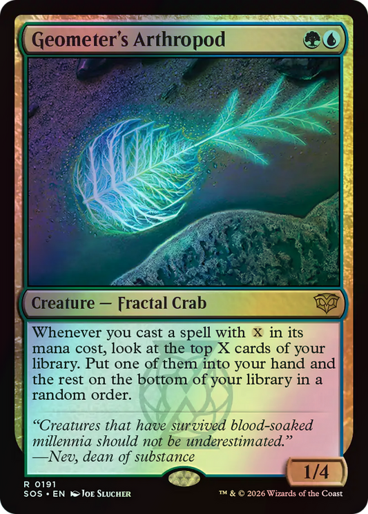Geometer's Arthropod (SOS) #191 [EN/F]