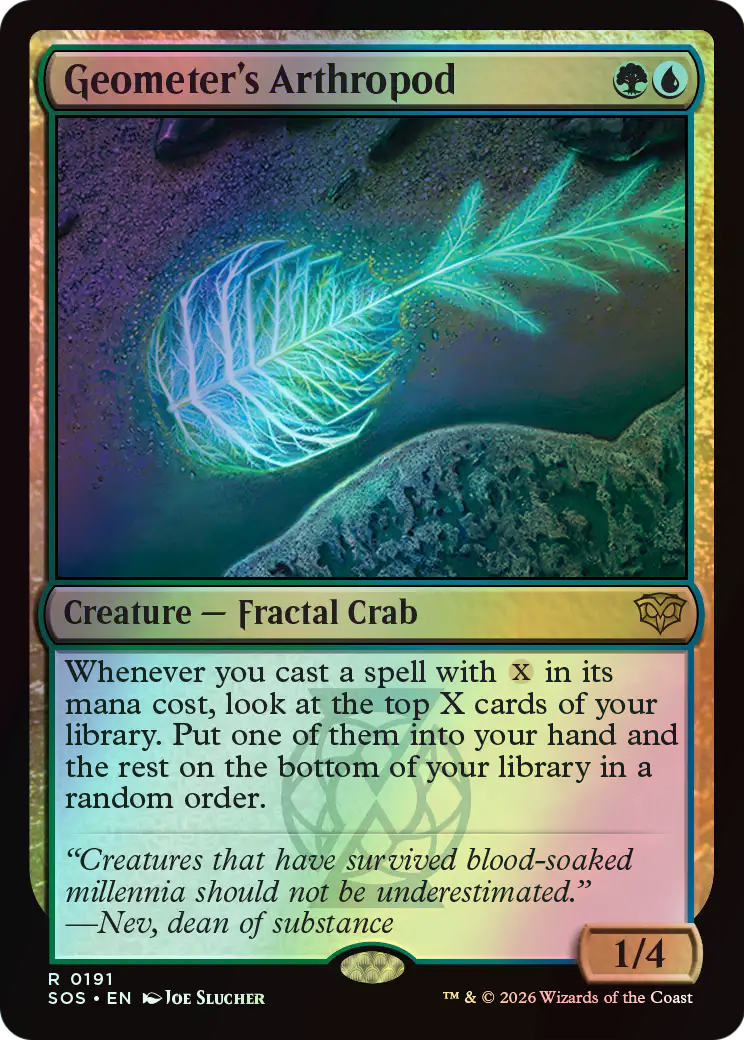 Geometer's Arthropod (SOS) #191 [EN/F]