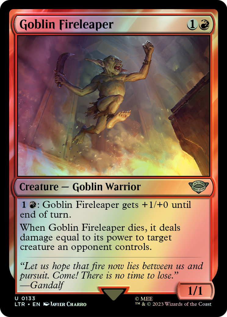 Goblin Fireleaper (LTR) #133 [EN/F]