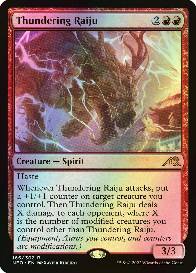 Thundering Raiju (NEO) #166 [EN/F] s/o