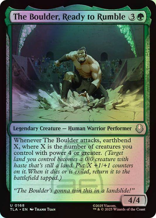 The Boulder, Ready to Rumble (TLA) #168 [EN/F] s/o