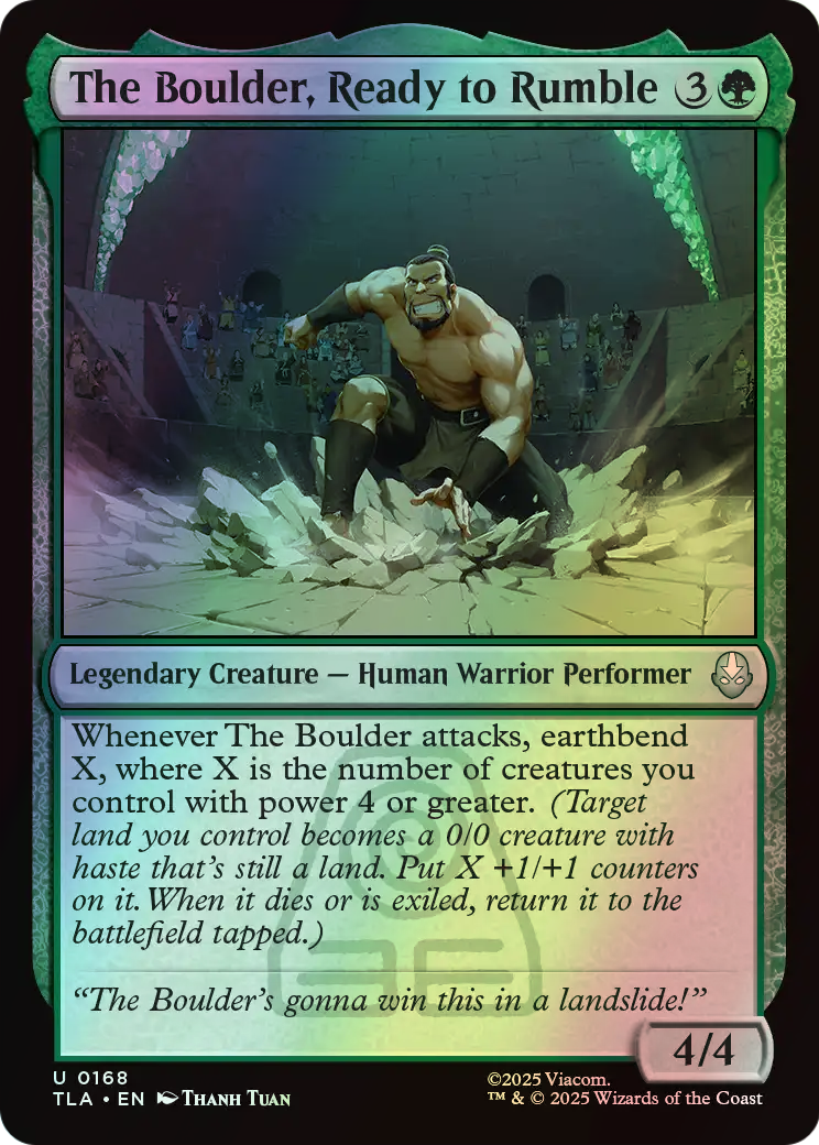The Boulder, Ready to Rumble (TLA) #168 [EN/F] s/o