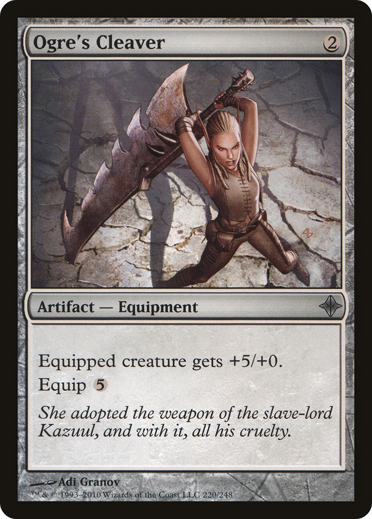 Ogre's Cleaver (ROE) #220 [EN/N] s/o