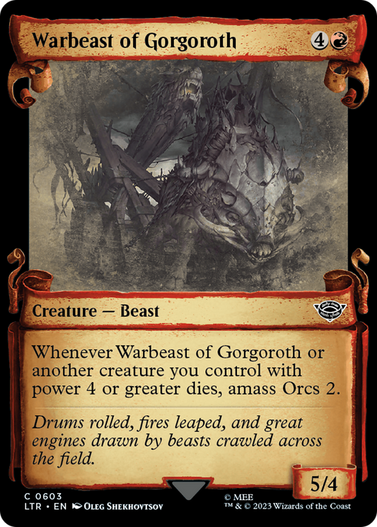 Warbeast of Gorgoroth (LTR) #603 [EN/N]