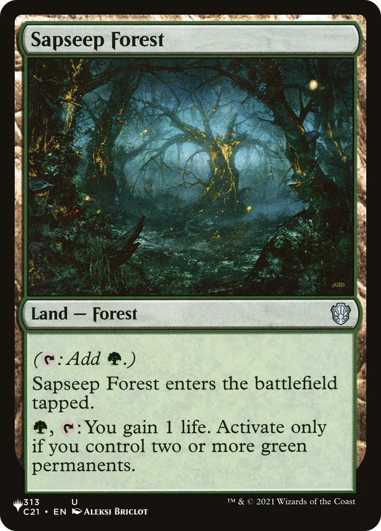 Sapseep Forest (PLST) #C21-313 [EN/N]