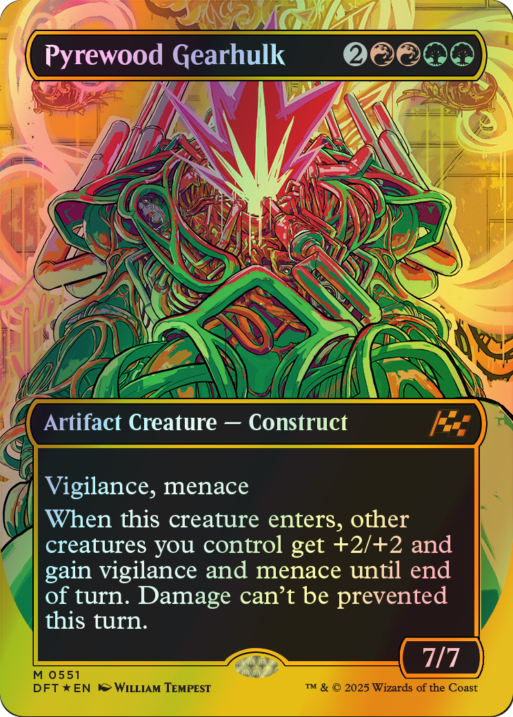 Pyrewood Gearhulk - Firstplace Foil (DFT) #551 [EN/F] s/o